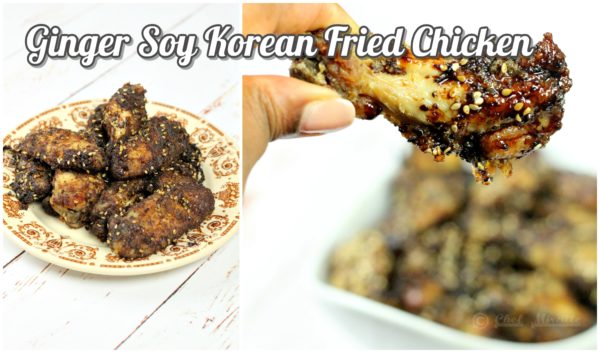 Ginger Soy Korean Fried Chicken