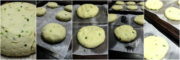 Buttermilk Scallion Cheddar Buns