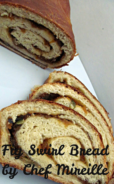Fig Swirl Loaf - Global Kitchen Travels