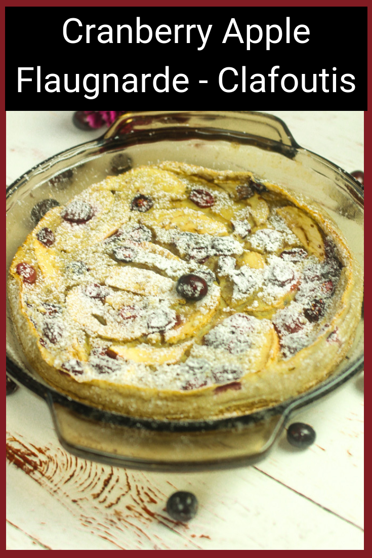 clafoutis with text