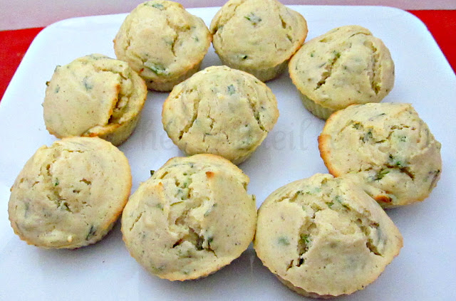 Lemon Chive Muffins