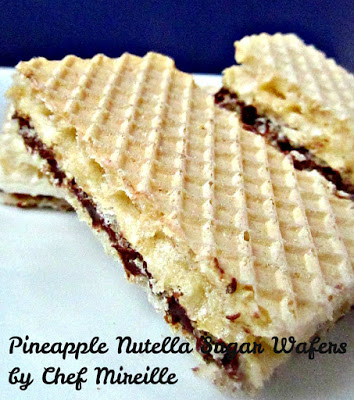 Nutella Sugar Wafers