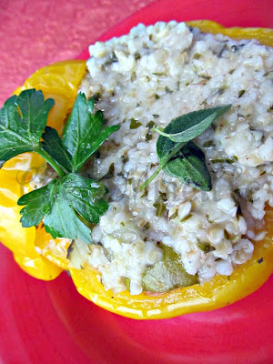 Bulgur Stuffed Peppers