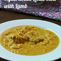 Hyderabadi Lamb & Dal Curry - Daalcha Gosht