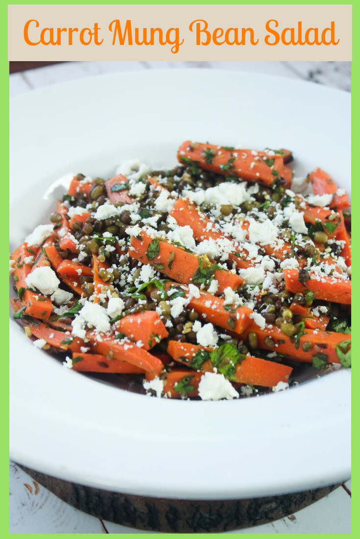 Carrot Mung Bean Salad