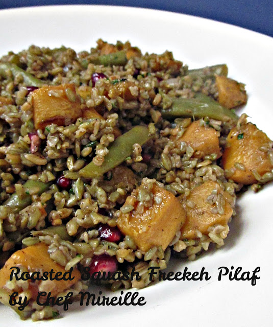 Green Wheat Pilaf