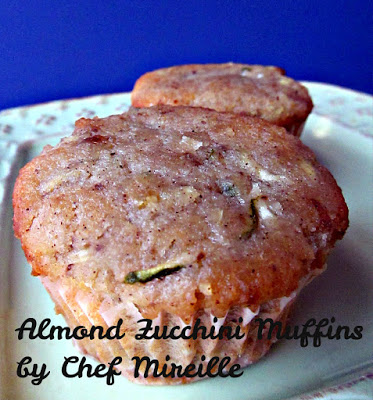 Healthy Zucchini Muffins with Almond Flour