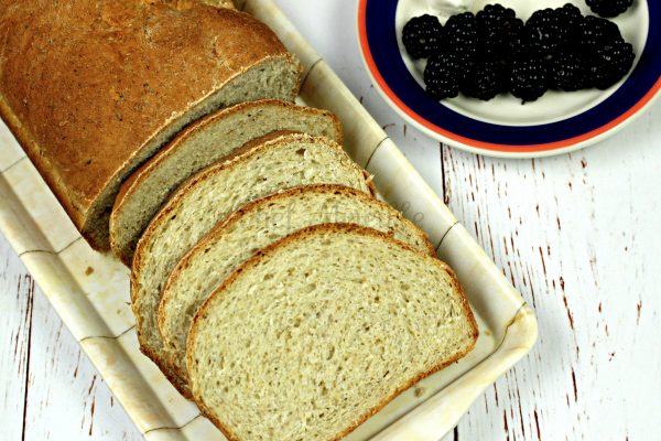 Sandhiya's Cookbook: Whole Wheat Bread