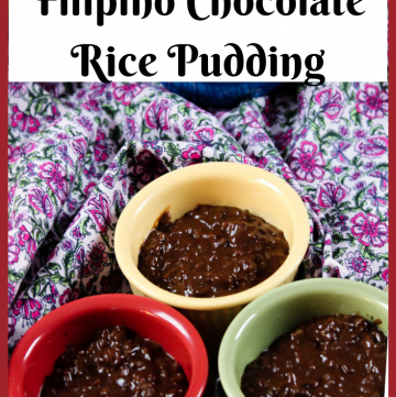 Champorado - Filipino Chocolate Rice Pudding