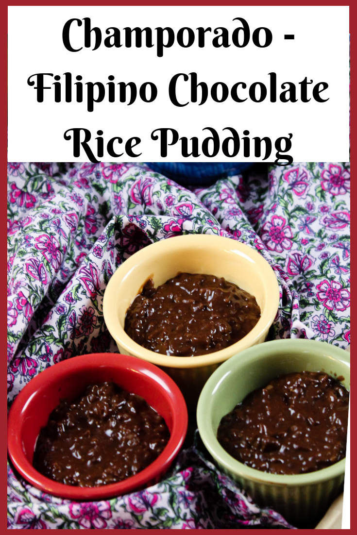 Champorado - Filipino Chocolate Rice Pudding