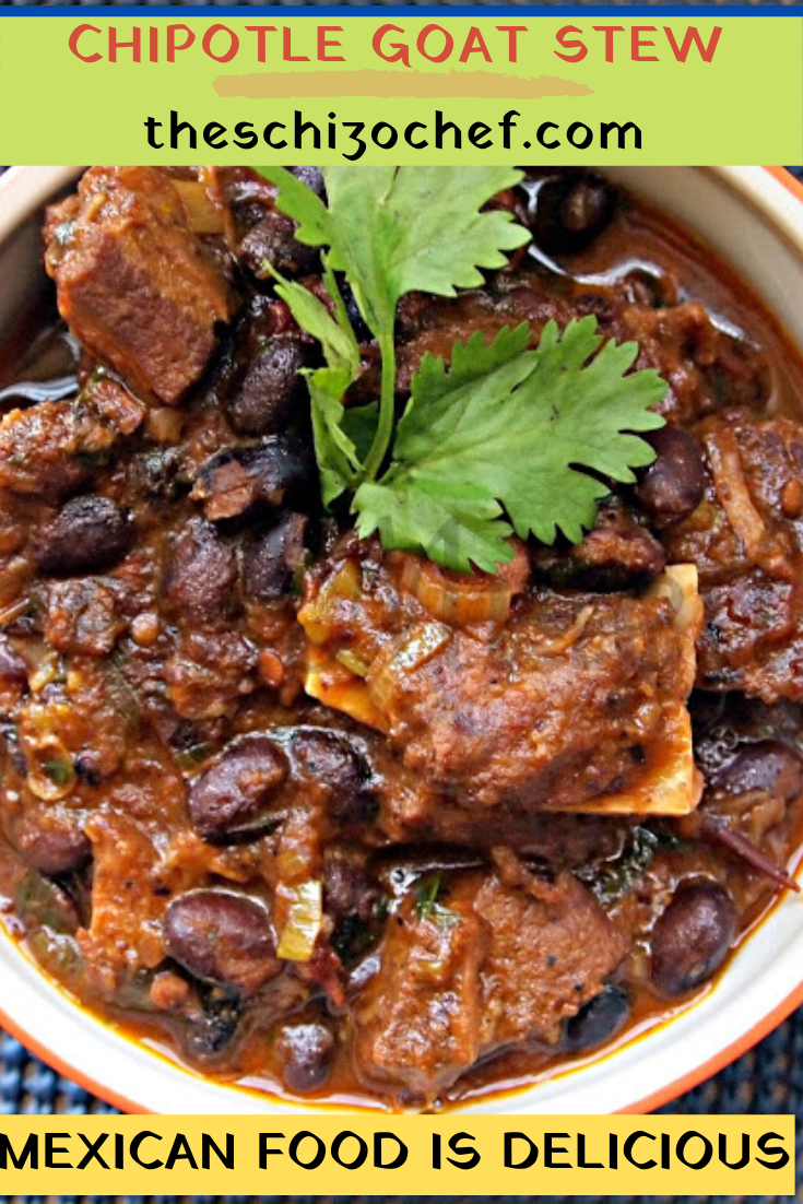 bowl of Mexican Goat Stew