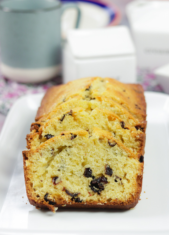 Passionfruit Coconut Tea Cake