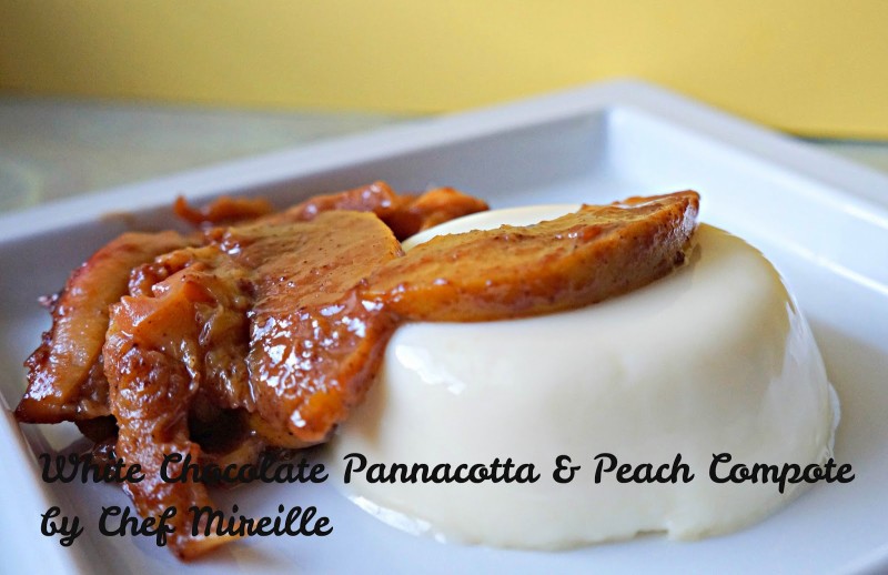 Peach Pannacotta