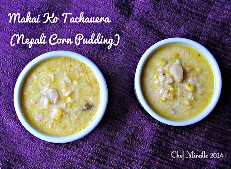 Nepali Corn Pudding