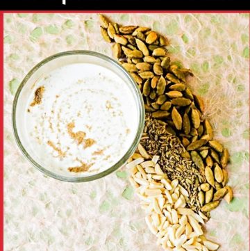 Thandai - Nut & Spice Indian Milk Drink