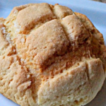 close up photo of Japanese Melon Pan recipe