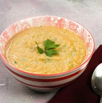 Celeriac Parsnip Soup