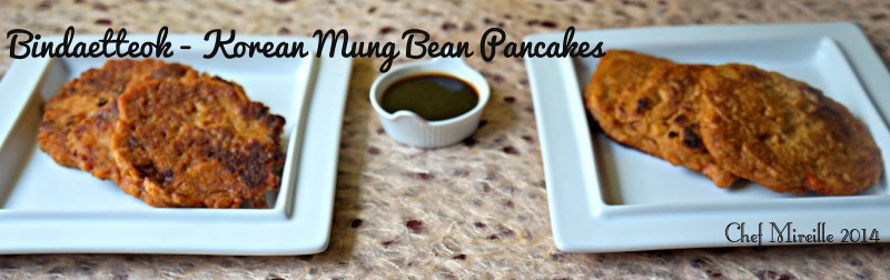 Korean Mung Bean Pancakes