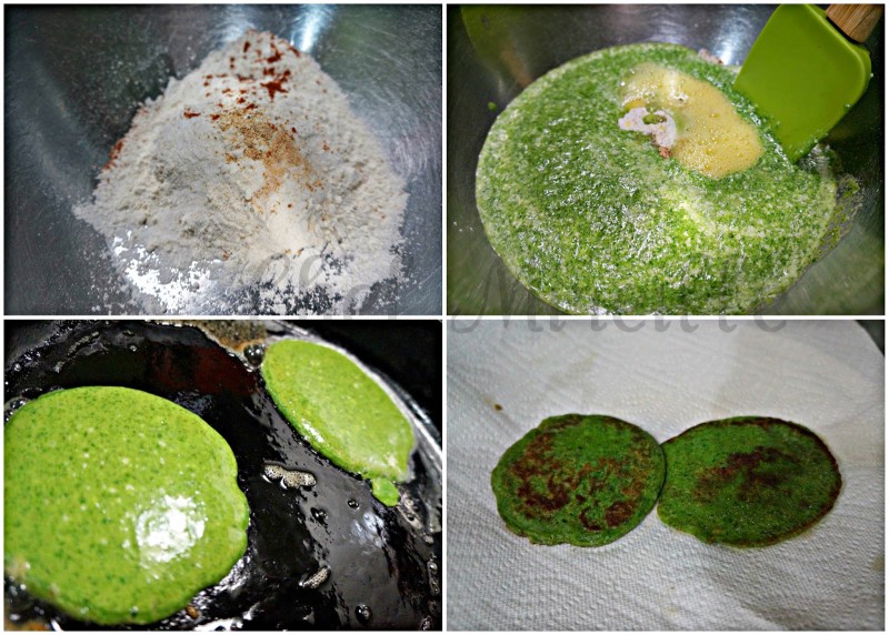 Finnish Spinach Pancakes - Pinaattiletut - Global Kitchen Travels