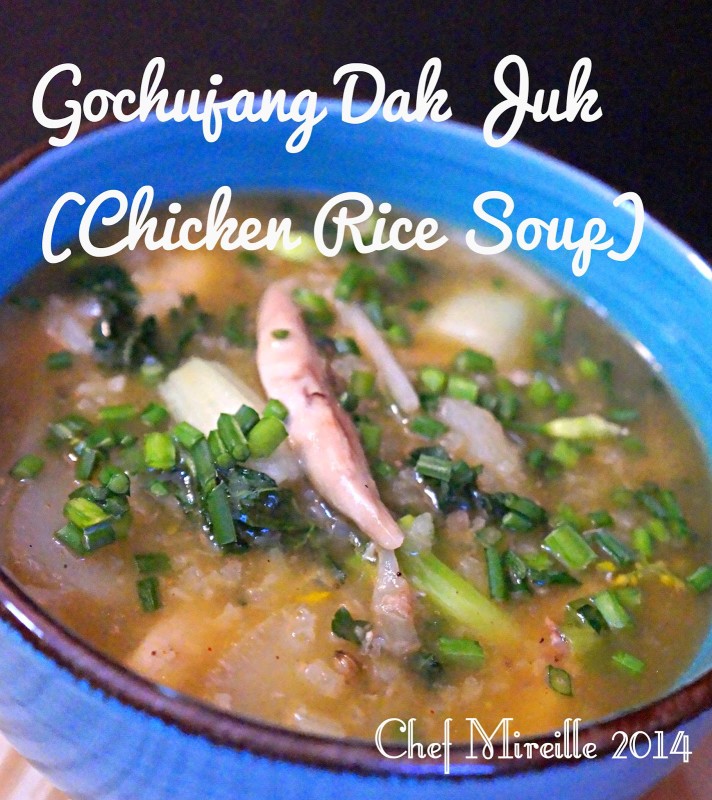 Dak Juk (Korean Chicken and Rice Porridge) Recipe