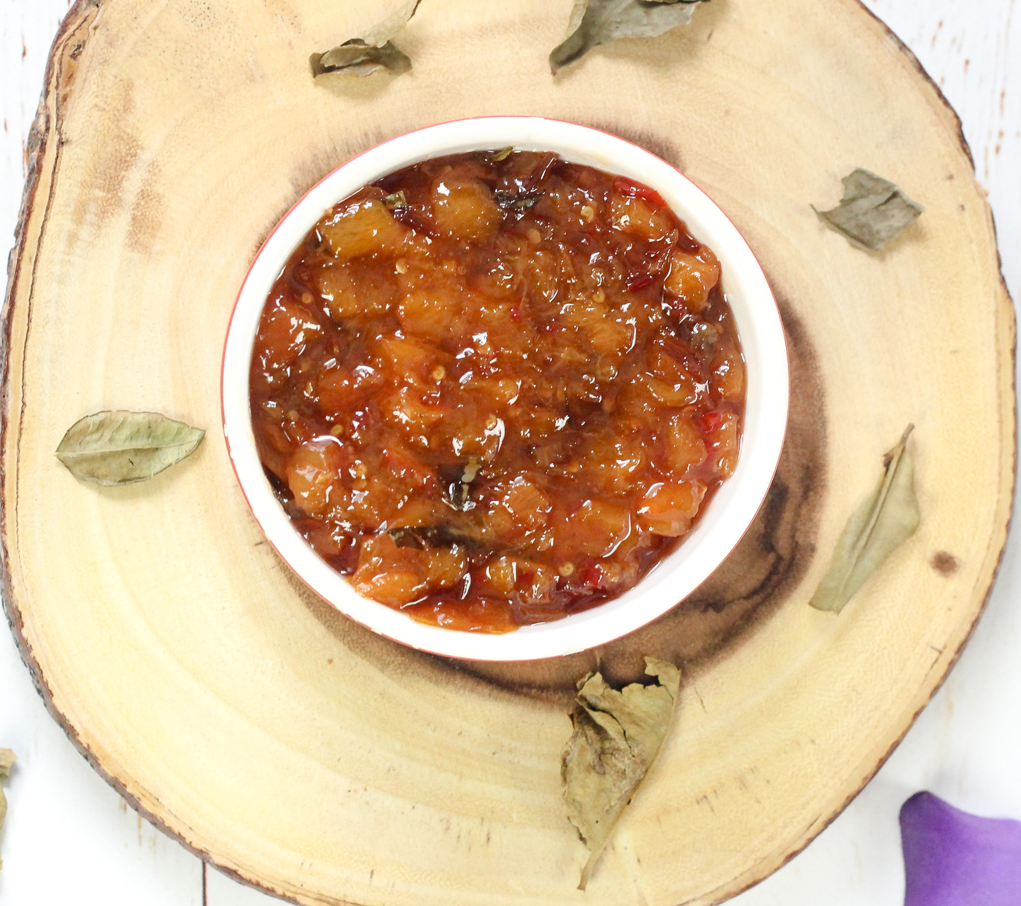 Nectarine Chutney Global Kitchen Travels