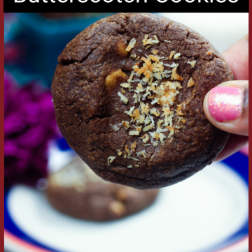 Spiced Chocolate Butterscotch Cookies