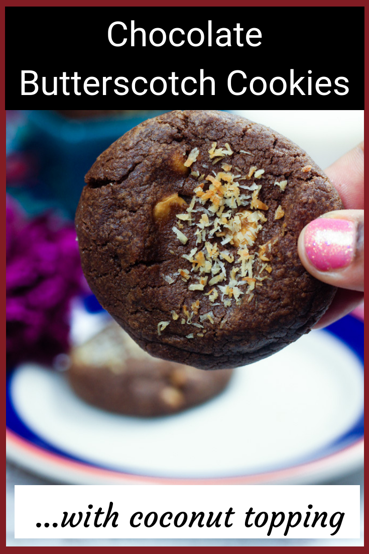 Spiced Chocolate Butterscotch Cookies 