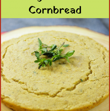 Herbed Southern Style Skillet Cornbread recipe