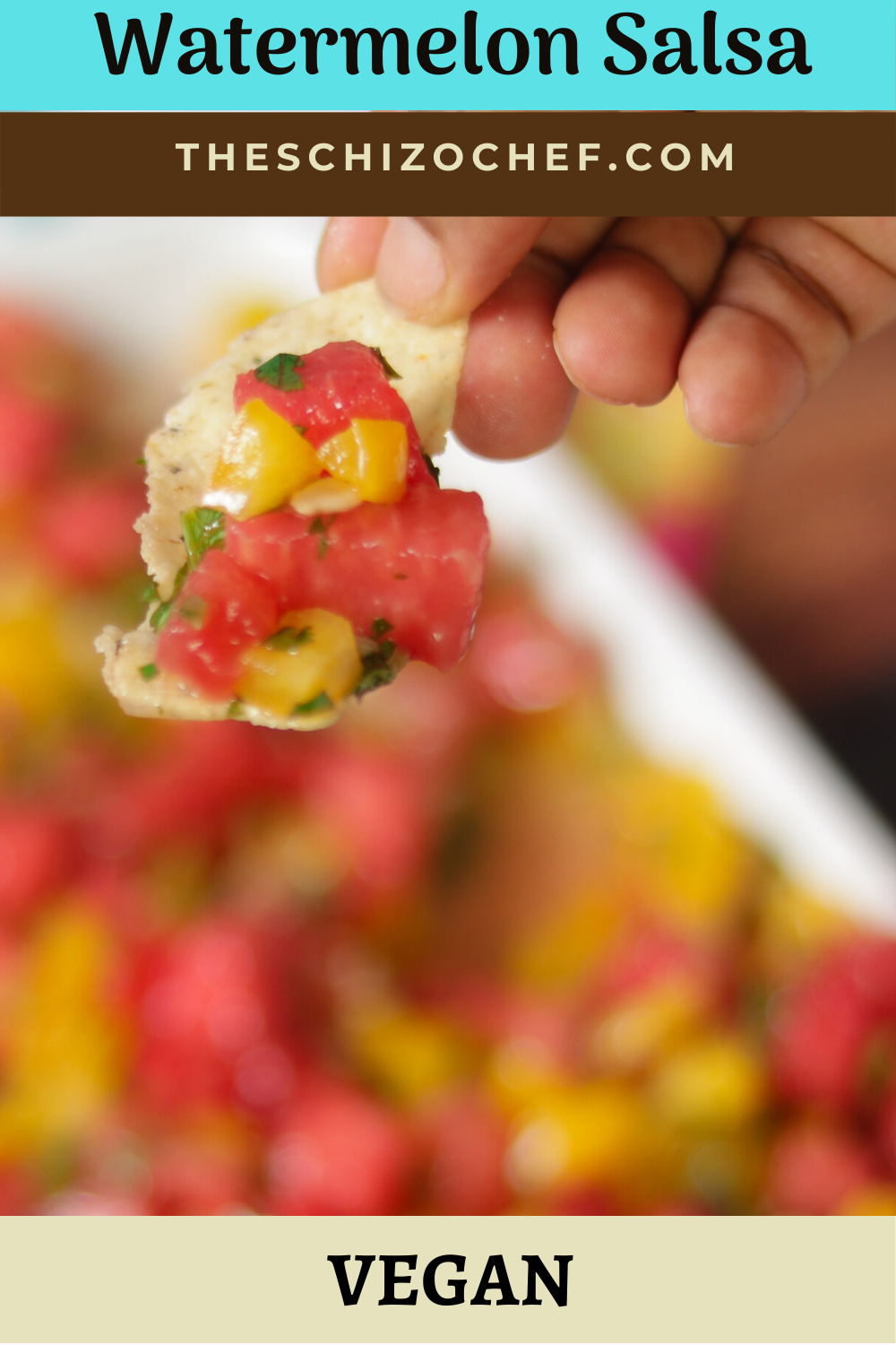 Watermelon Salsa recipe with text