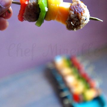 Meatball Kebabs, Party Food, #backyoursnack