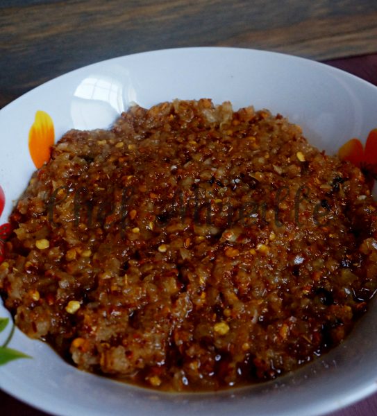 Sambol, Chili Paste