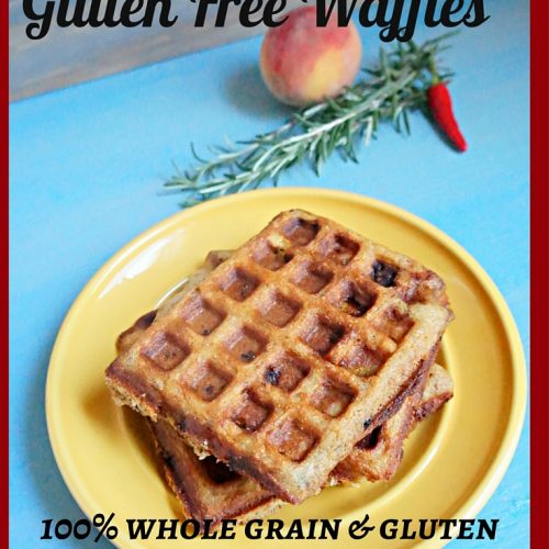 Mini Waffles (Gluten-Free) - Fresh Water Peaches