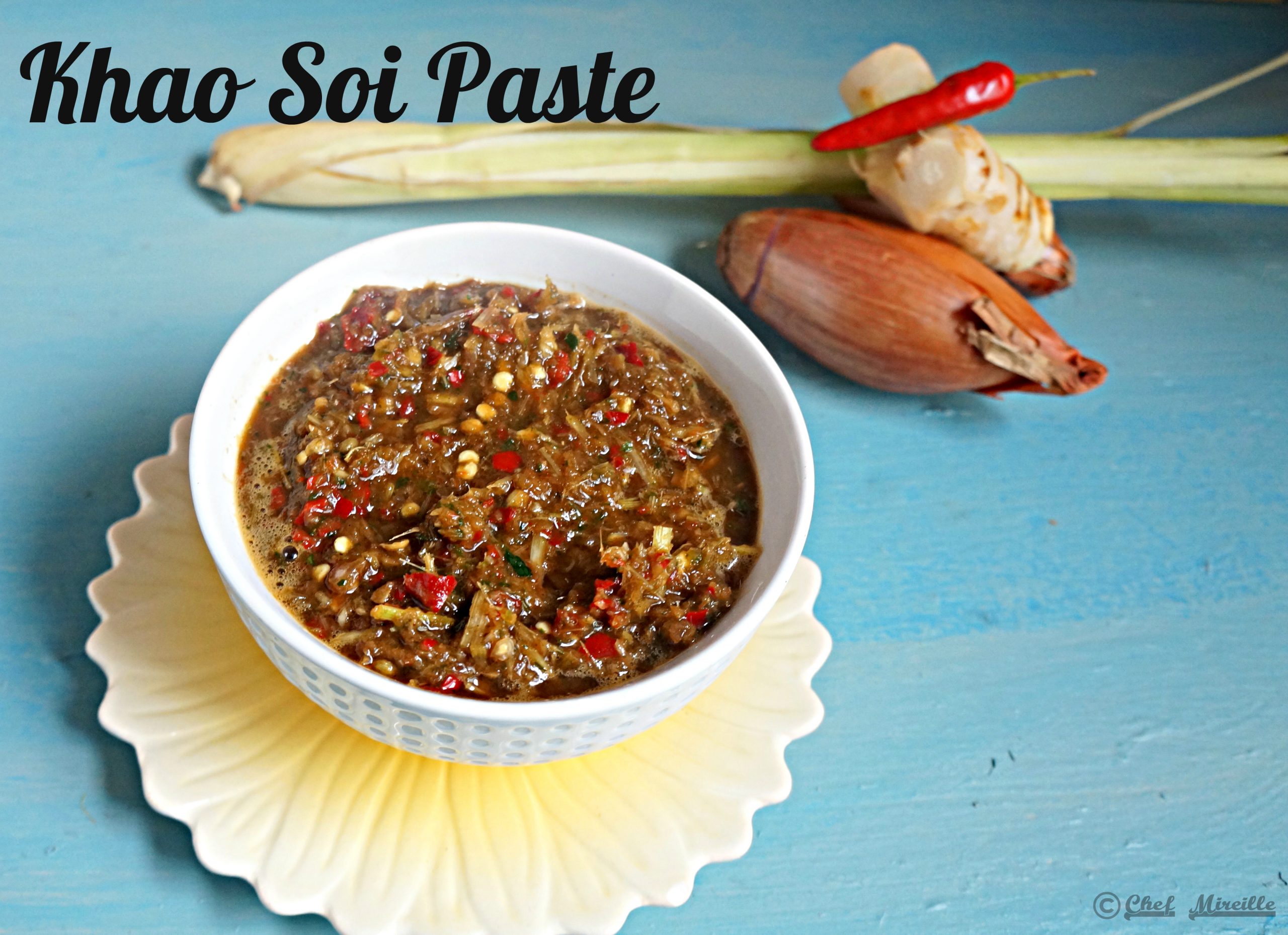Khao Soi Curry Paste - Global Kitchen Travels