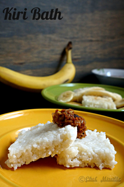 Kiri Bath, Sri Lankan Rice Cake