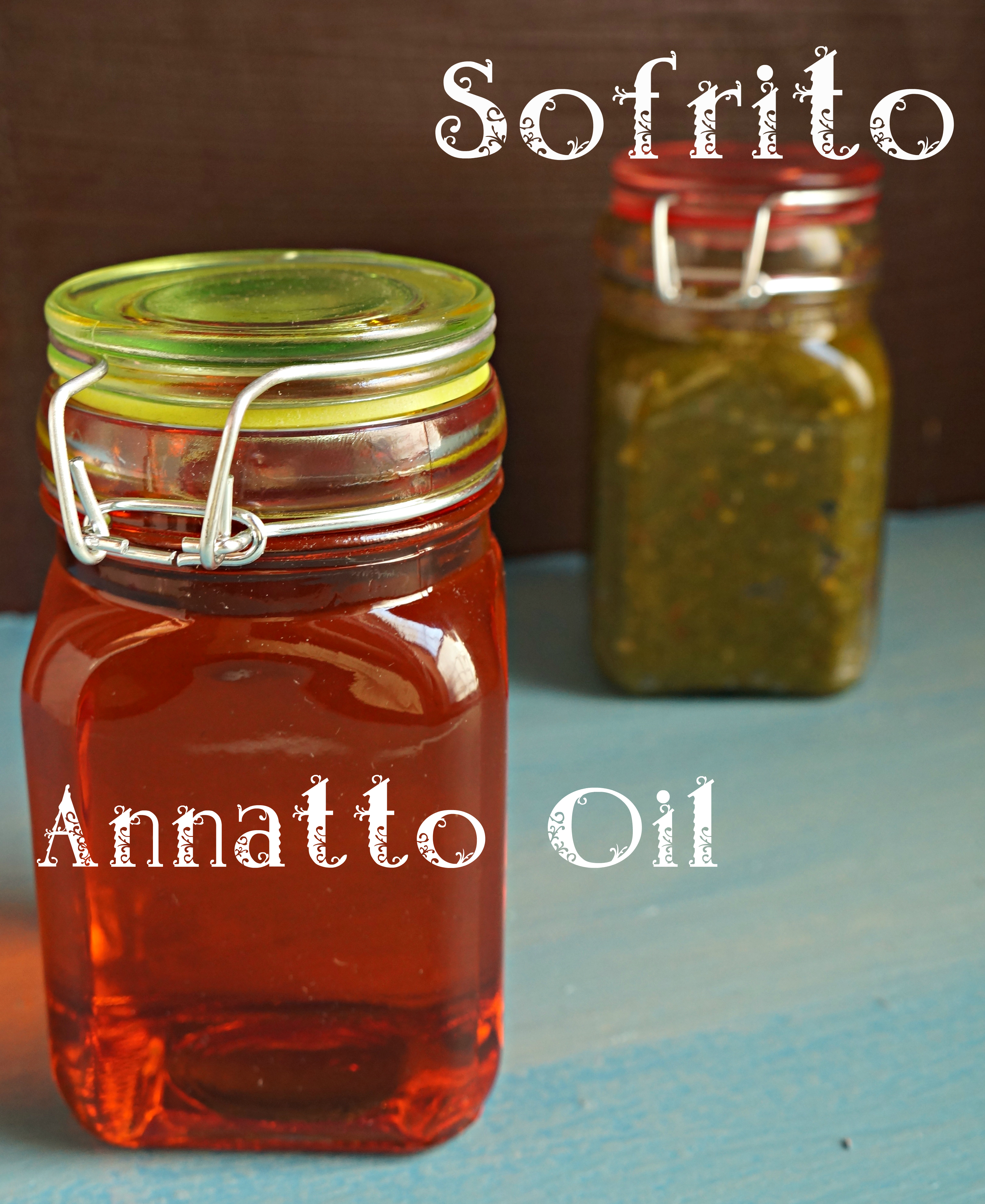 Sofrito, Achiote Oil