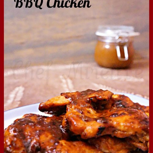 Indonesian Canteloupe Barbecue Sauce Chicken - Global Kitchen Travels