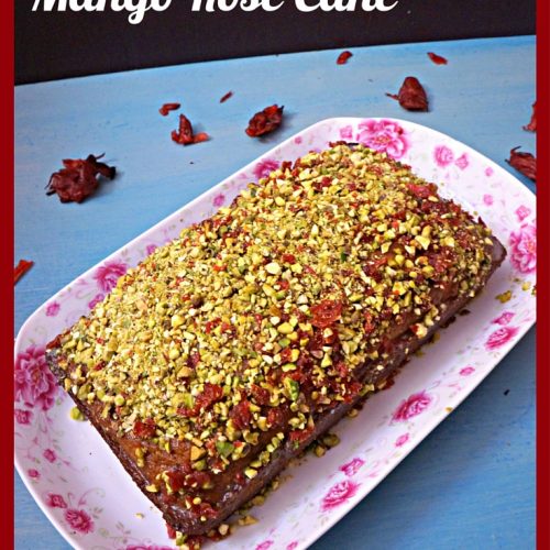 Rose Pistachio Cake – CakeBakeYum