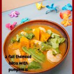 Pumpkin Shrimp Laksa #laksa