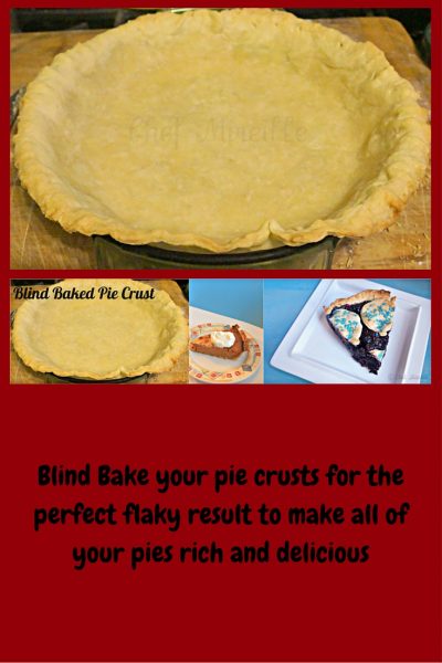 Pie Crust, Blind Baked