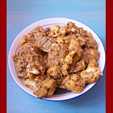 Phulkopir Razala, Bengali Cauliflower Curry