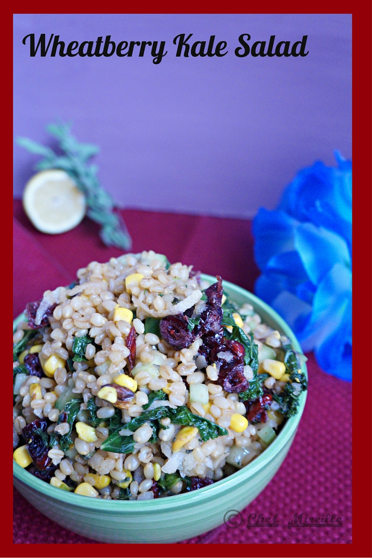 Wheatberry Kale Salad