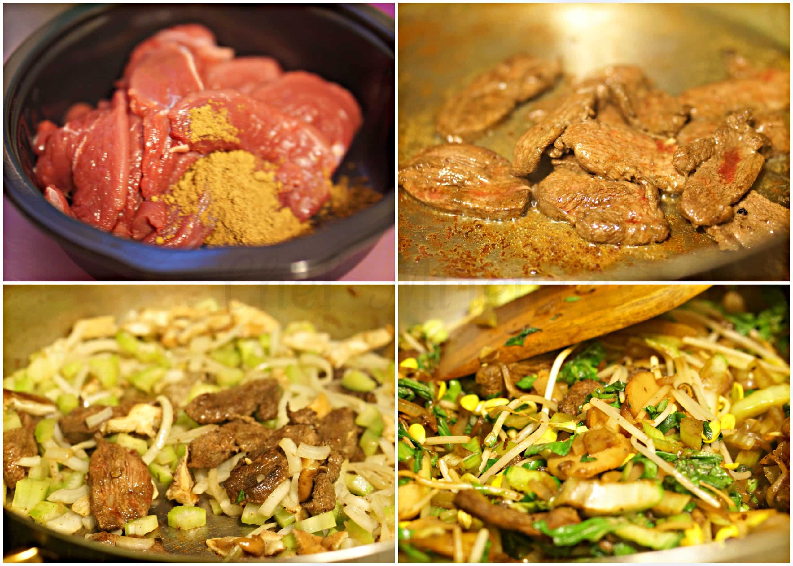 how to make chinese stir fried duck with vegetables