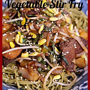 Spiced Duck & Vegetable Stir Fry