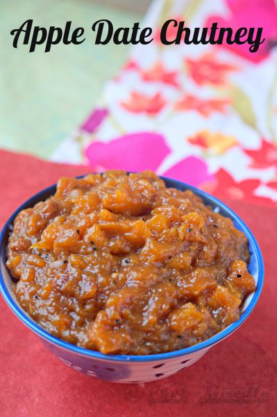 Apple Date Chutney