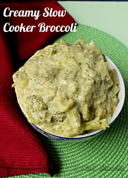 Creamy #SlowCooker Broccoli