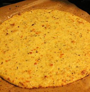 Cauliflower Crust Pizza