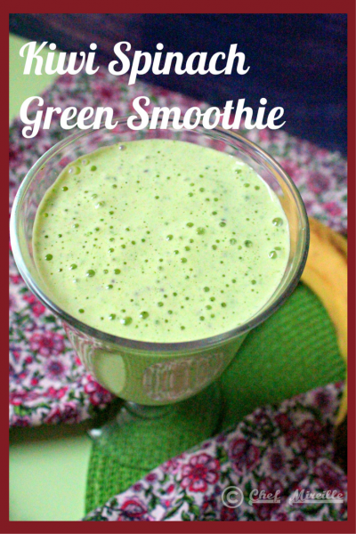 Kiwi Spinach Smoothie