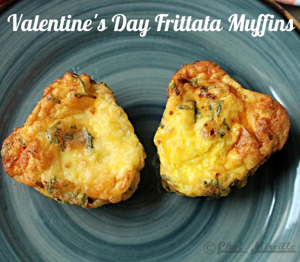 Valnetine's Day Breakfast Frittata Muffins