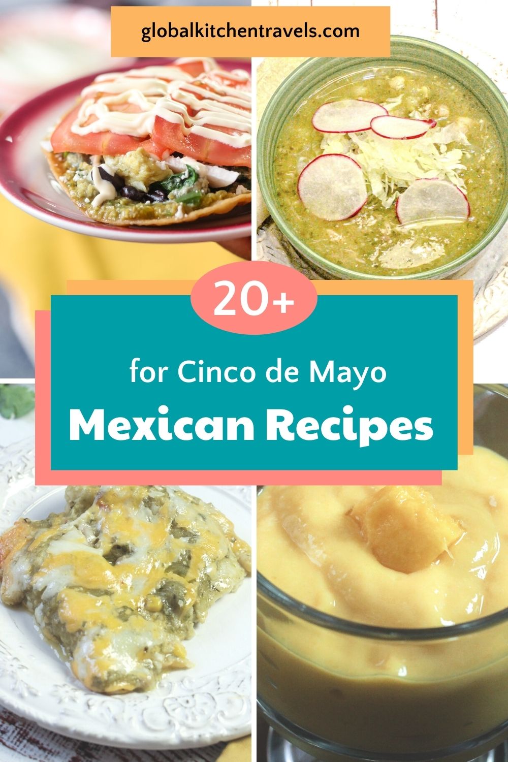 Mexican Recipes with text