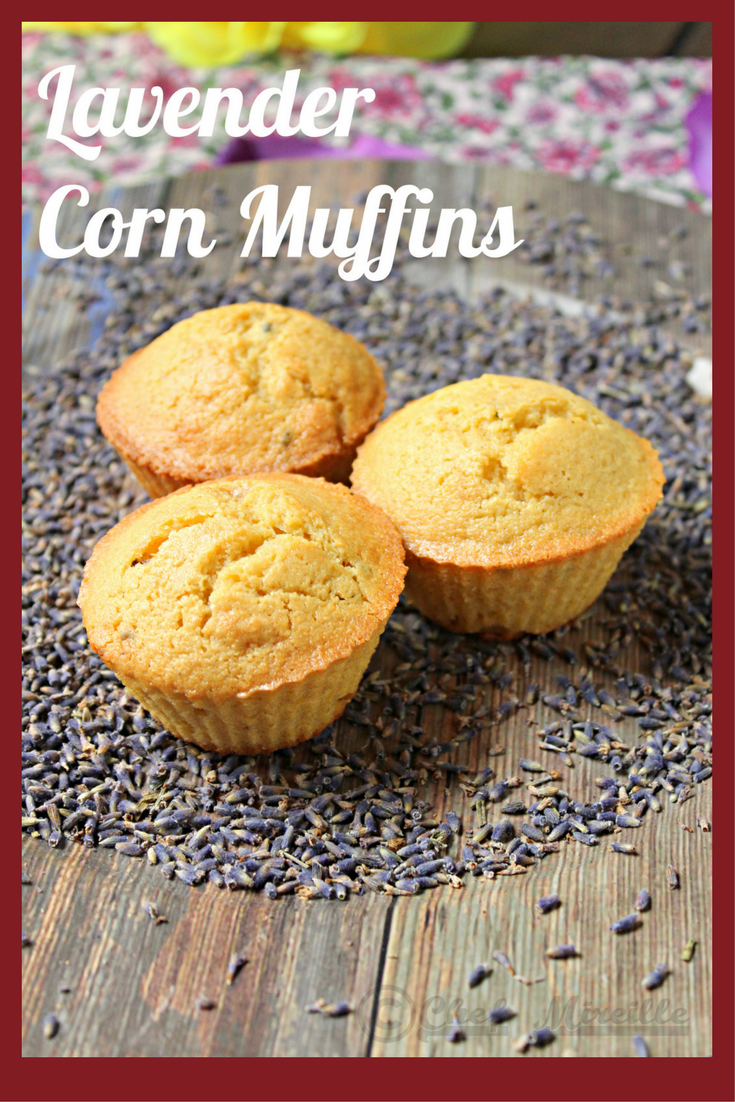 Lavender Corn Muffins